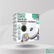 Tira LED recargable y retráctil