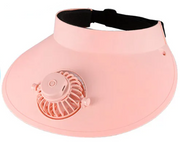 Gorra ventilador recargable USB