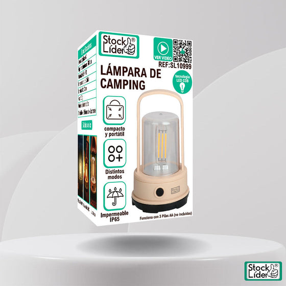 Lámpara de camping LED portátil