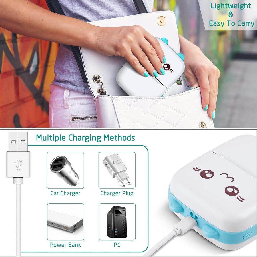 Mini impresora gato portátil Bluetooth