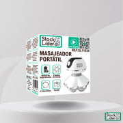 Masajeador portátil recargable para relajarte