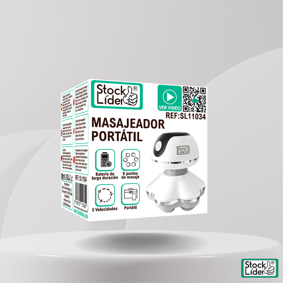 Masajeador portátil recargable para relajarte