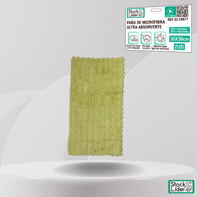 Paño de microfibra ultra absorbente