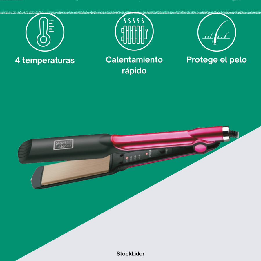 Plancha para el cabello cerámica | Novarso