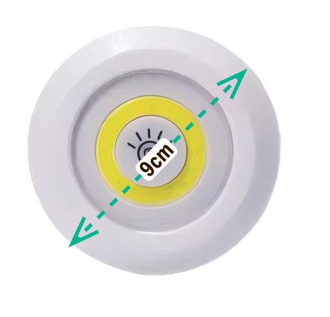 Lámparas LED COB con mando para hogar
