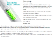 Matamoscas eléctrico recargable 2 en 1