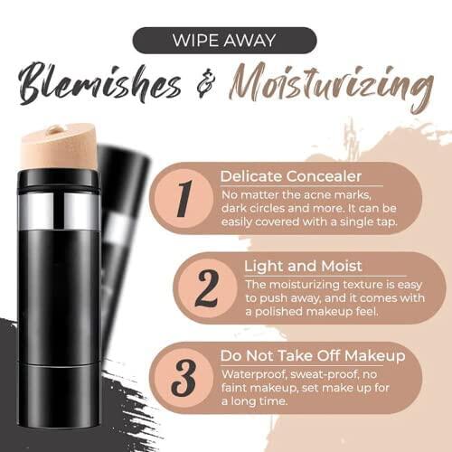Corrector facial en barra hidratante