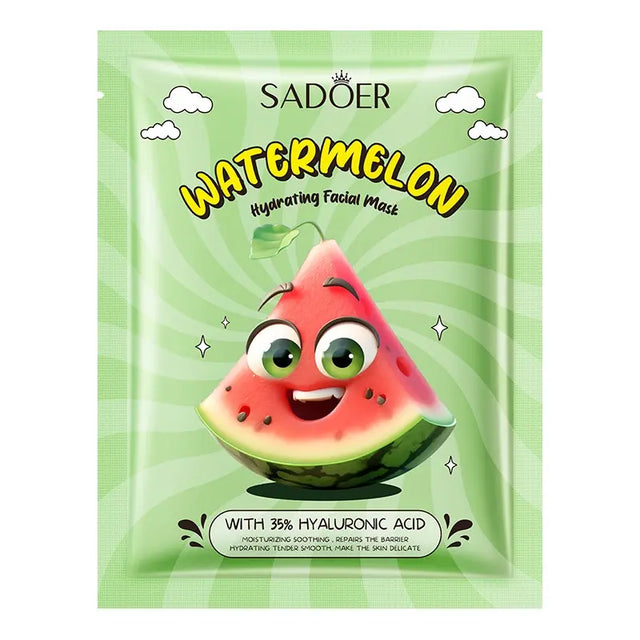 Mascarilla facial hidratante de sandía