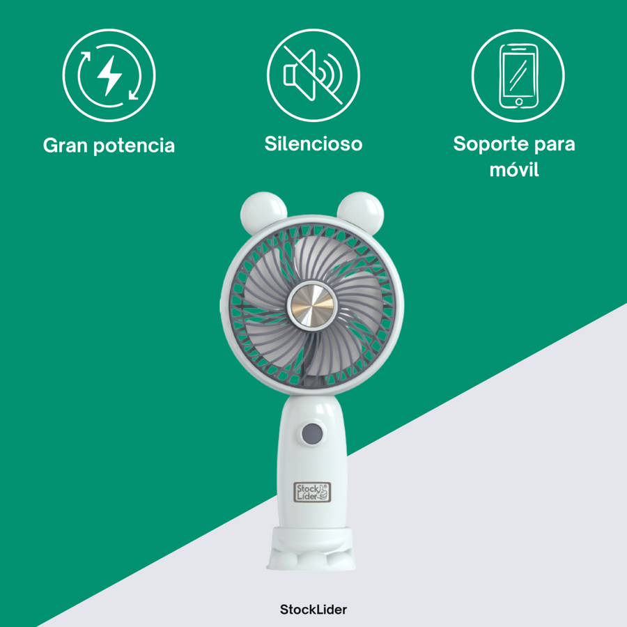Frescor portátil, sin estorbar