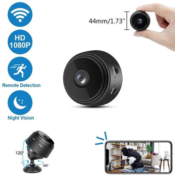 Mini Cámara A9 WiFi 1080P