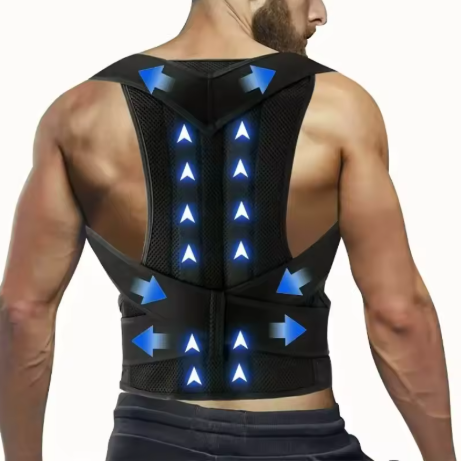 Corrector de postura ajustable transpirable
