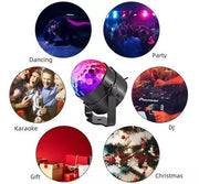 Luz bola discoteca con mando para fiestas