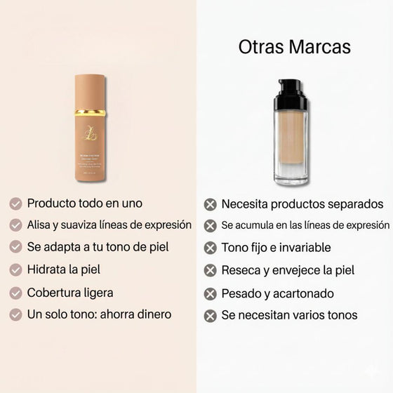 Base de maquillaje 5 en 1 adaptable