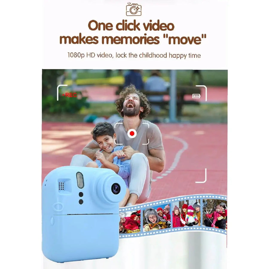 Cámara Infantil Instantánea 1080P