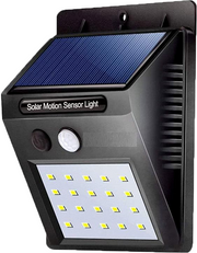 Focos solares con sensor LED para exterior