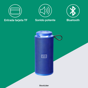 Altavoz Bluetooth portátil con soporte