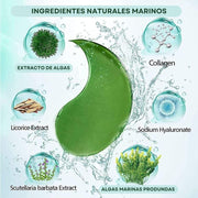 Parche para ojos de colágeno hidratante