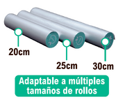Portarollos multifunción 3 en 1 cocina