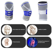 Rodillera deportiva compresión 3D transpirable