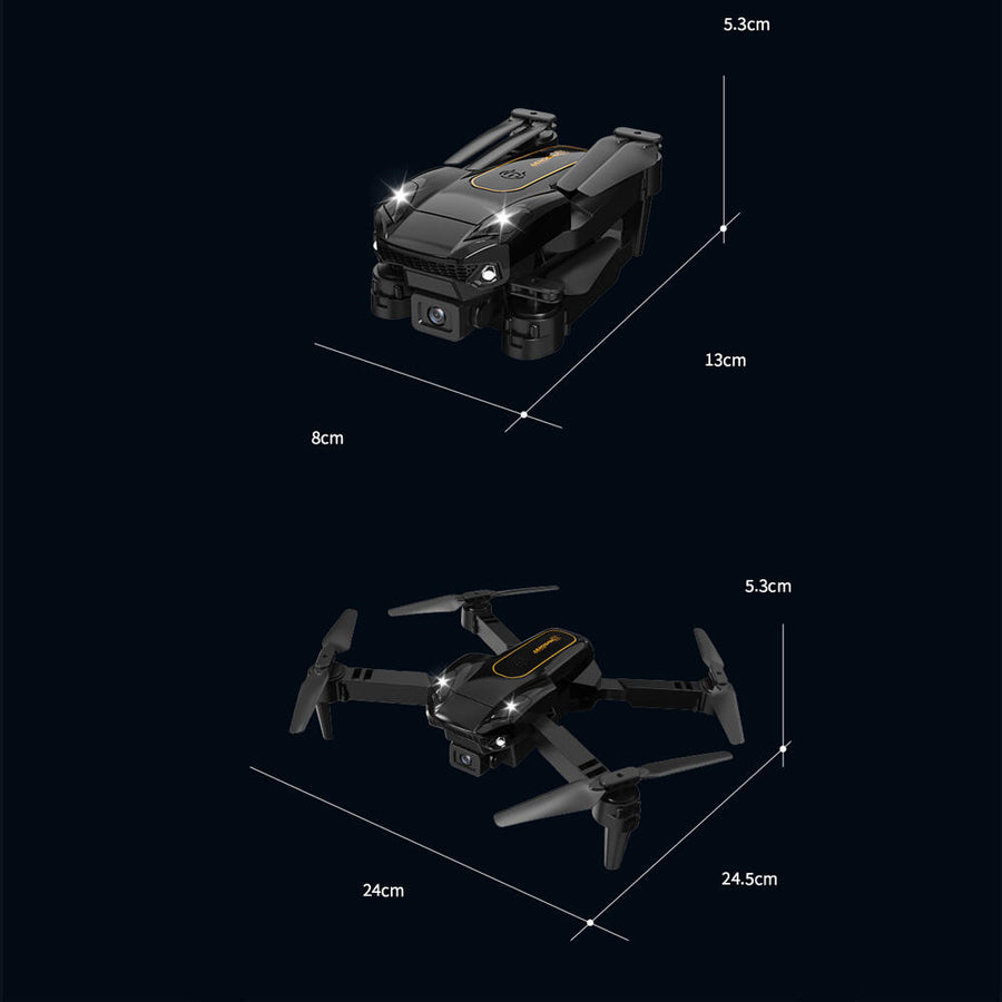 Dron con cámara HD gran angular