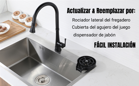 Limpiador de vaso automático para cocina