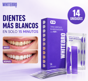 Tiras blanqueadoras dentales V34 en casa