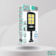 Farola solar 120 LED COB con sensor