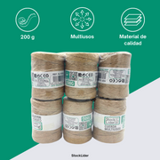 Cuerda multiusos 200g para hogar y bricolaje