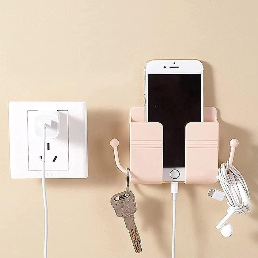 Soporte pared con gancho adhesivo