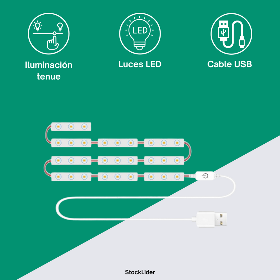 Luz favorecedora en tu espejo