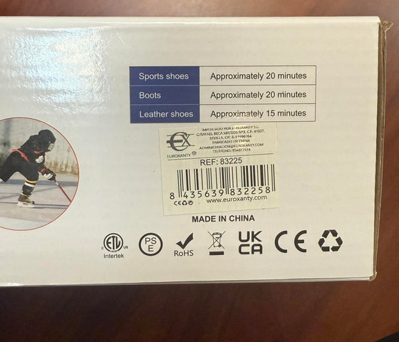 Secador de zapatos eléctrico Novarso