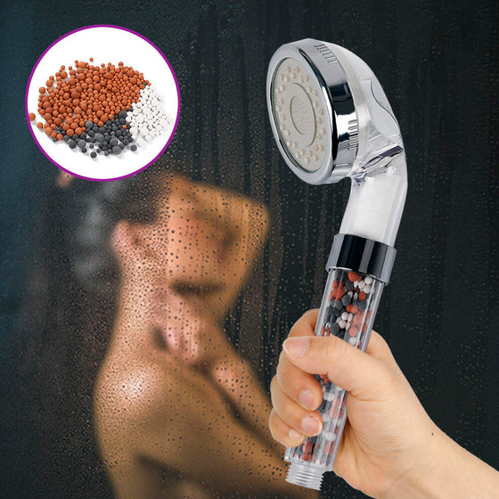 Ducha ecológica con filtro mineral