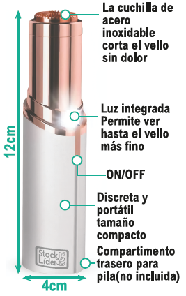 Depilación suave al instante