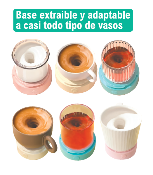 Vaso mezclador automático portátil