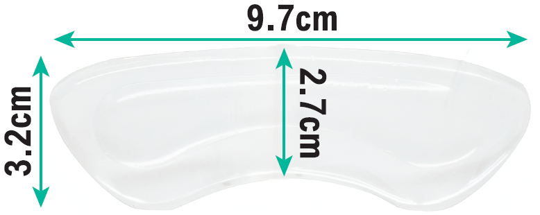 Plantillas de gel para talón cómodas