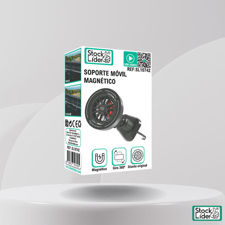 Soporte móvil magnético para coche