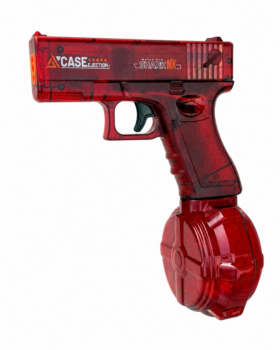 Pistola de agua con batería recargable