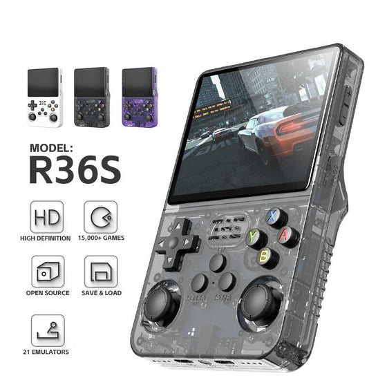 Consola R3S6 retro portátil compacta