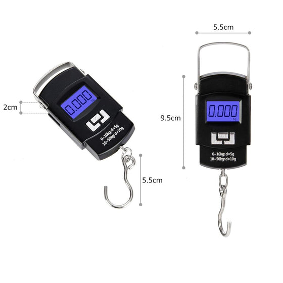 Báscula de equipaje portátil 50kg precisa