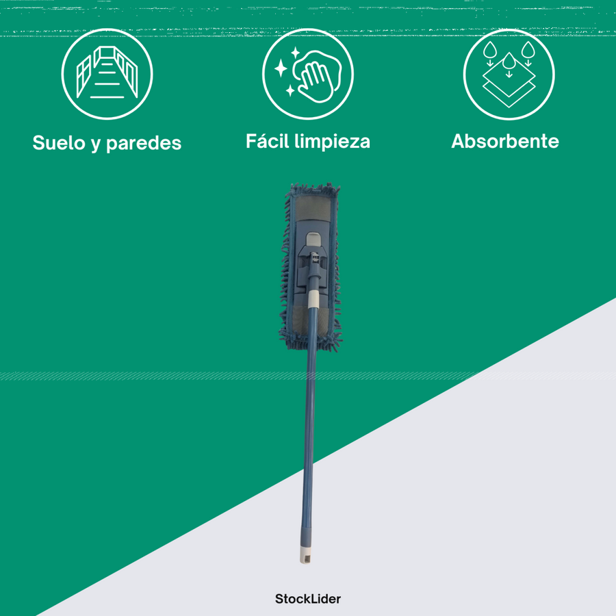 Mopa microfibra multiusos liso para hogar