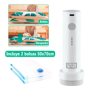 Bomba de vacío inalámbrica para ropa