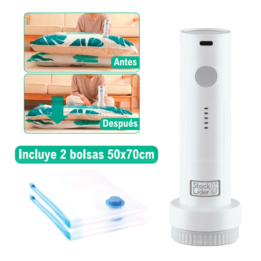 Bomba de vacío inalámbrica para ropa