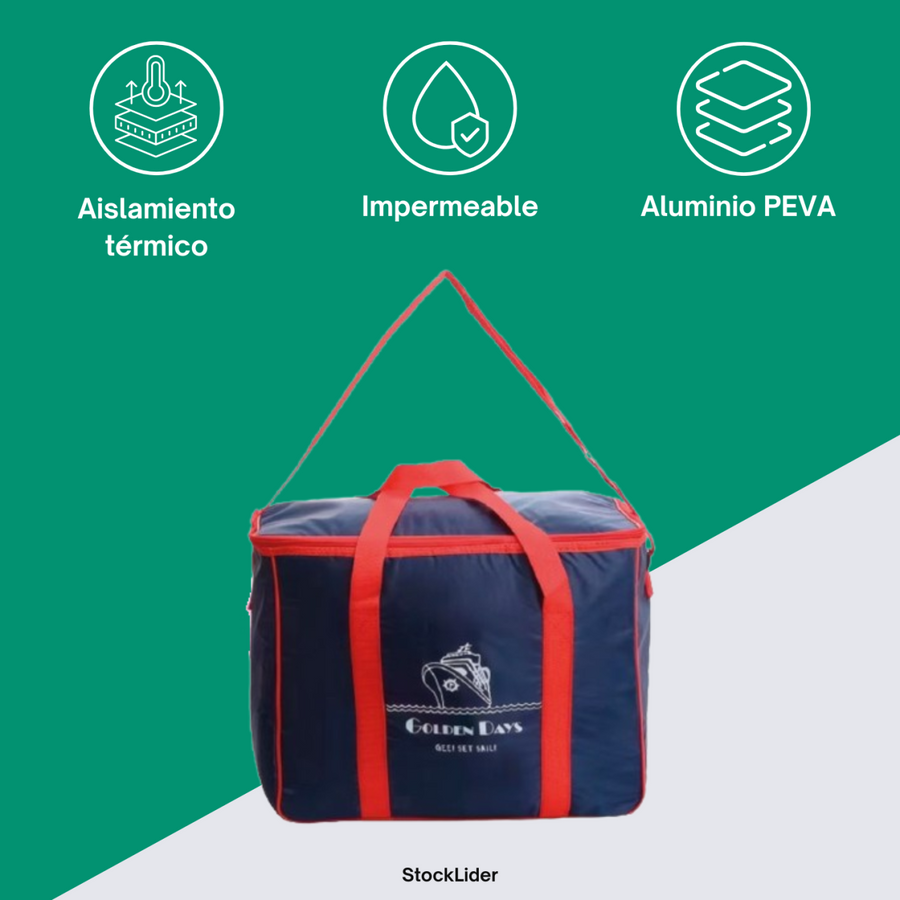 Nevera isotérmica 28L para playa y viajes