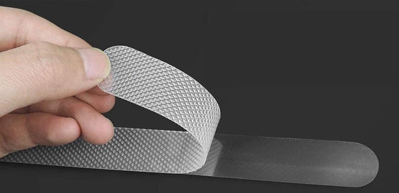 Tiras adhesivas antideslizantes transparentes