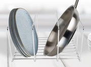 Organizador de sartenes para cocina