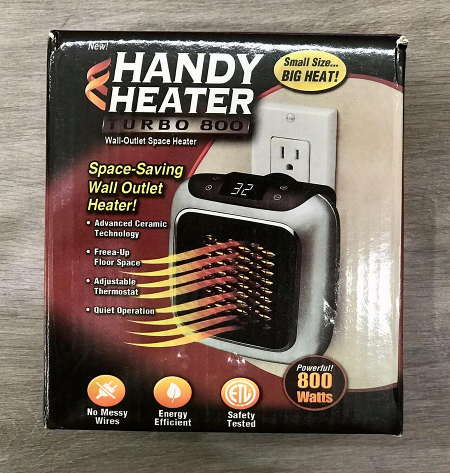 Calefactor Portátil 800W cerámico compacto