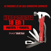 herramienta multifuncional 18 en 1 compacta