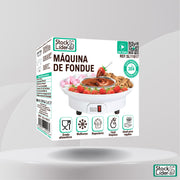 Máquina de fondue para chocolate y queso