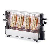 Tostador multipan vertical de acero inoxidable