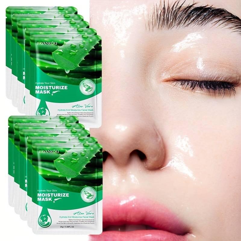 Mascarilla facial aloe vera hidratante